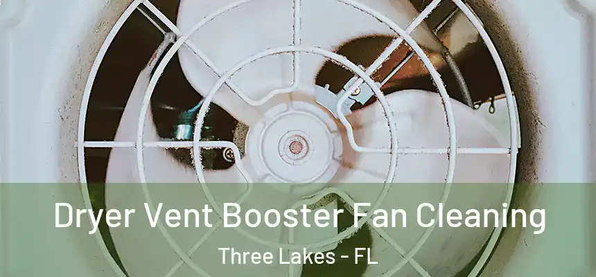 Dryer Vent Booster Fan Cleaning Three Lakes - FL