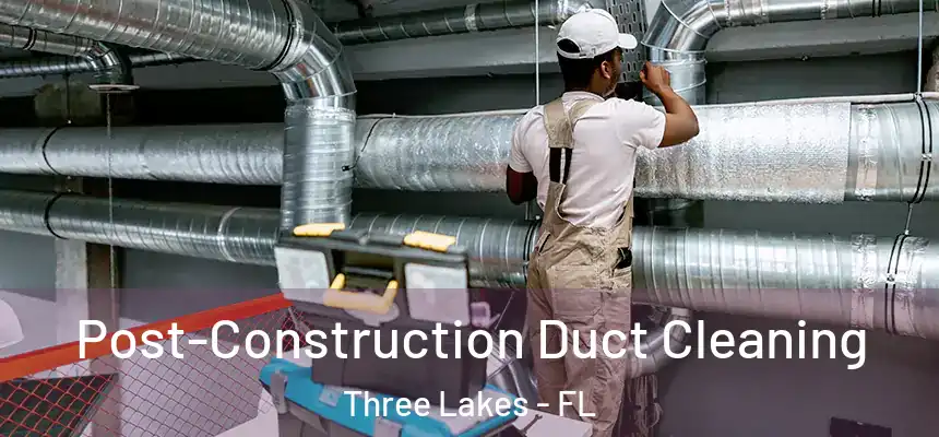 Post-Construction Duct Cleaning Three Lakes - FL