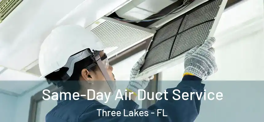  Same-Day Air Duct Service Three Lakes - FL